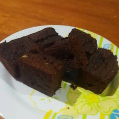 A picture of Avocado brownies.