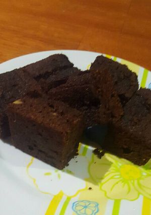 A picture of Avocado brownies.