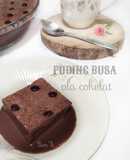 Puding busa vla coklat (puding pirex coklat)