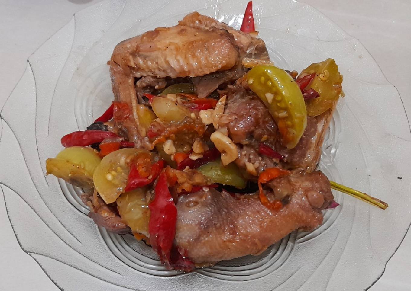 Ayam Saus Pedas