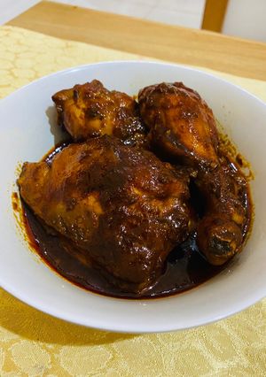 Foto resep Ayam Bakar Bumbu Rujak Praktik Pakai Bumbu Instan Bamboe