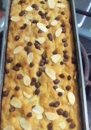 Foto resep Eggless banana cake