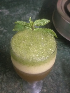 A picture of Mint lemonade.