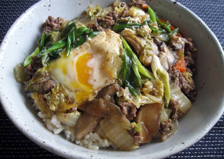 Recipe of Tasty Sukiyaki Don