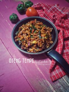 Foto resep Oseng Tempe Lombok Ijo
