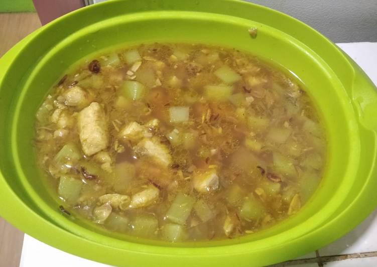 Resep Soto ikan dori dan labu siam, Top Markotop