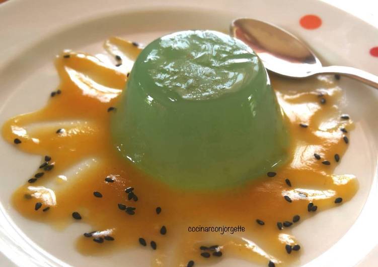 Gelatina de menta