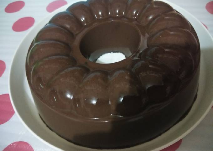 Puding coklat nutrijel