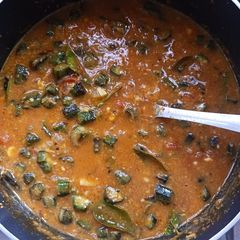 Bhindi Curry A picture of Bhindi Curry.