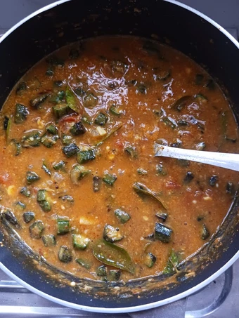Recipe Bhindi Curry which Delicious