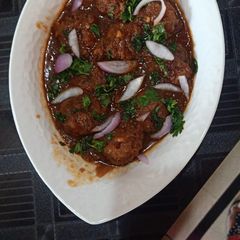 Vegetable Manchurian A picture of Vegetable Manchurian.