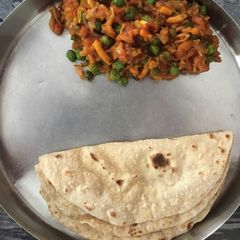 A picture of Farsan sabji.