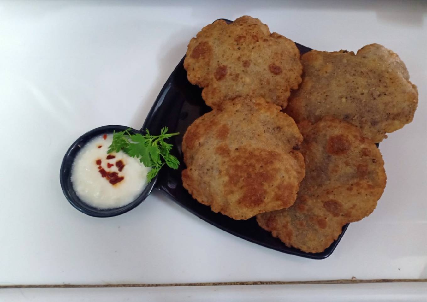 Raw Banana Puri