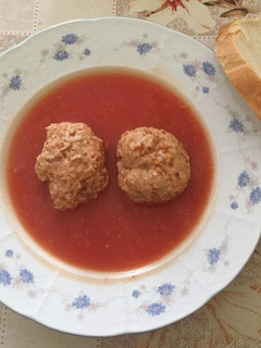 Paradicsomos húsgombóc recept fotója