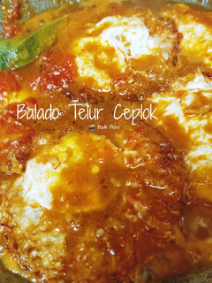 Foto resep Balado Telur Ceplok (Telur Mata Sapi)