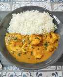 Curry de langostinos