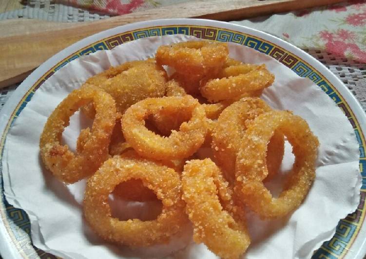 Langkah Mudah untuk Menyiapkan *onion ring alakadar*, Bisa Manjain Lidah