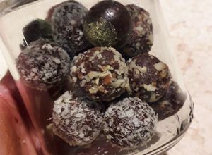 Una foto de Bolitas energéticas de proteína vegetal