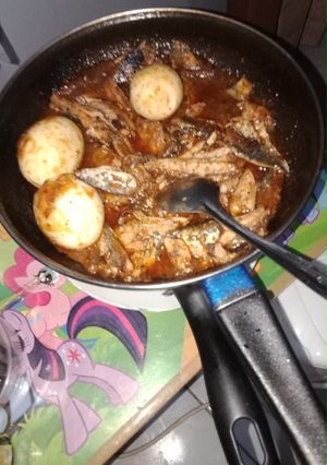 Foto resep Sarden tongkol telur