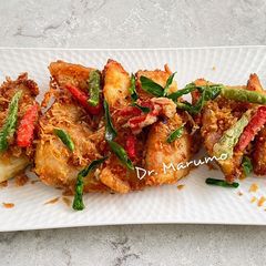 Fried Pickled Tilapia with Spices A picture of Fried Pickled Tilapia with Spices.