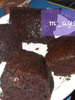 A picture of Wacky Chocolate cake.