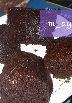 A picture of Wacky Chocolate cake.