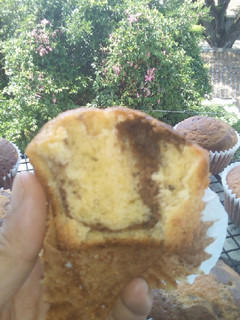 Una foto de Cupcakes marmolados