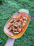 Stir-Fried Chicken with Four Kinds of Nuts