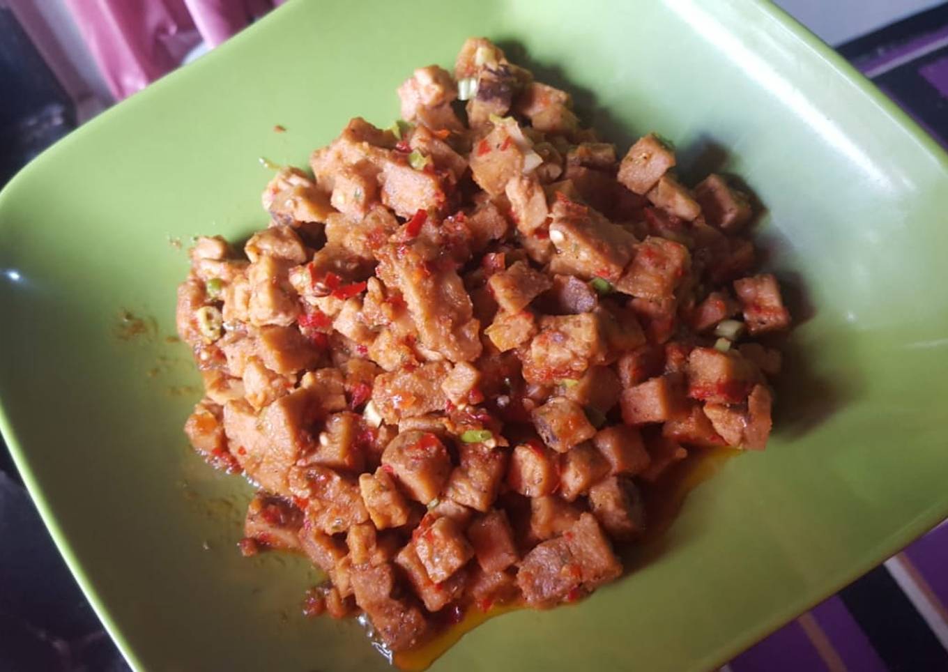 Tempe Rica-Rica Versi Simpel