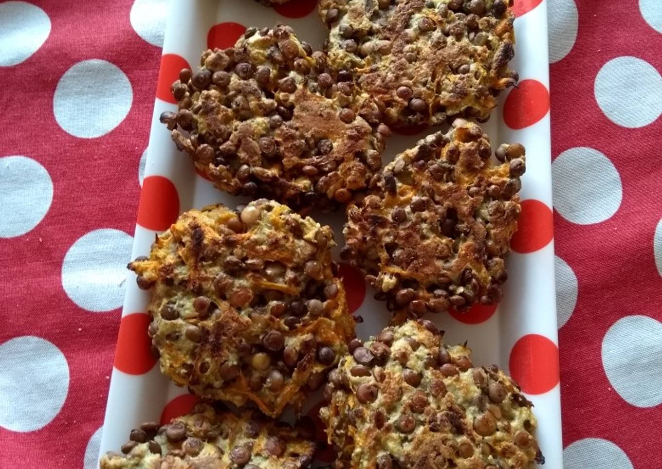 Hamburguesitas de lentejas