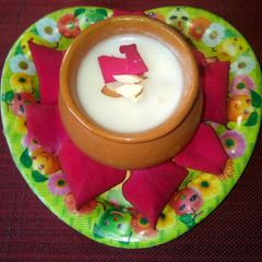 A picture of Matka kulfi.