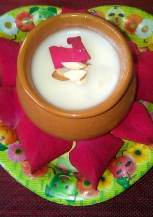 A picture of Matka kulfi.
