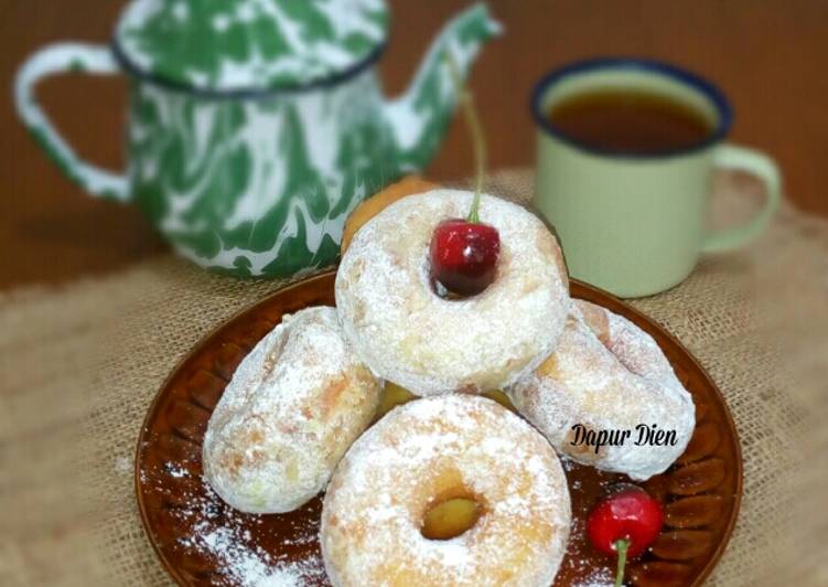 Cara termudah untuk Mudah AppetizingDonat KSB (Killer Soft Bread) 1 kali proffing 🍩