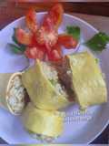 Egg roll fried rice ala bunda Ersya