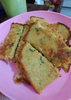 Foto resep MPASI 9m Dadar Ayam kentang