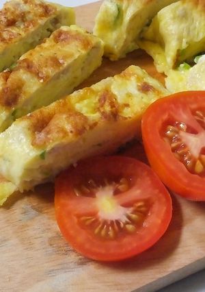 Foto resep Omelete Keju Ayam Kampung #antiribet