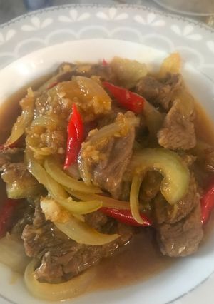 Foto resep Tumis Daging Tiram