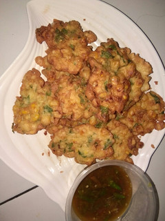 Foto resep Bakwan jagung sambel rawit