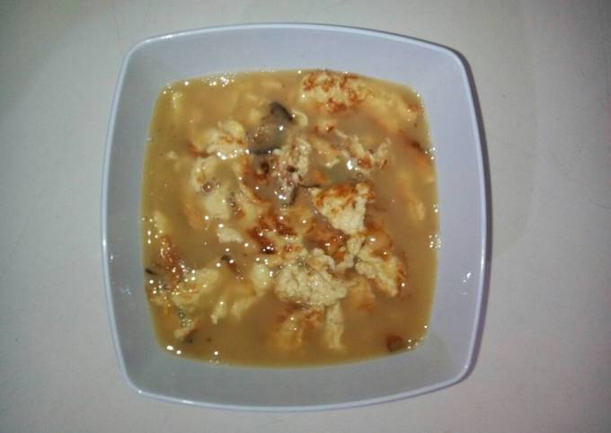 Sop telur sederhana