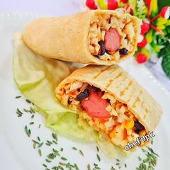 A picture of Special Sharwama Recipe for kids.