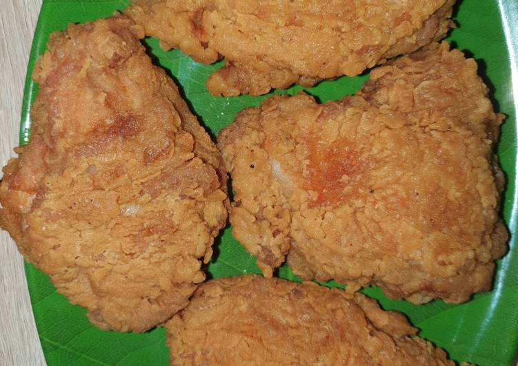 Cara Gampang Membuat Ayam Goreng Crispy Ala KFC, Menggugah Selera