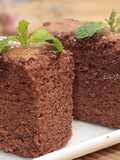 Chocolate chiffon cake