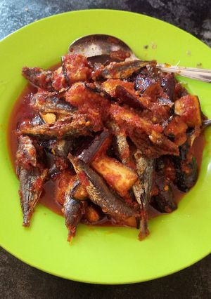 Foto resep Sambel terong ikan asin