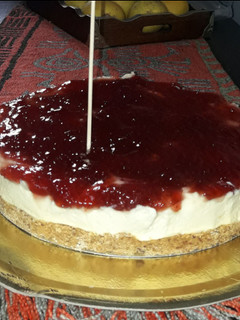 Una foto de Chessecake súper fácil sin horno🍰