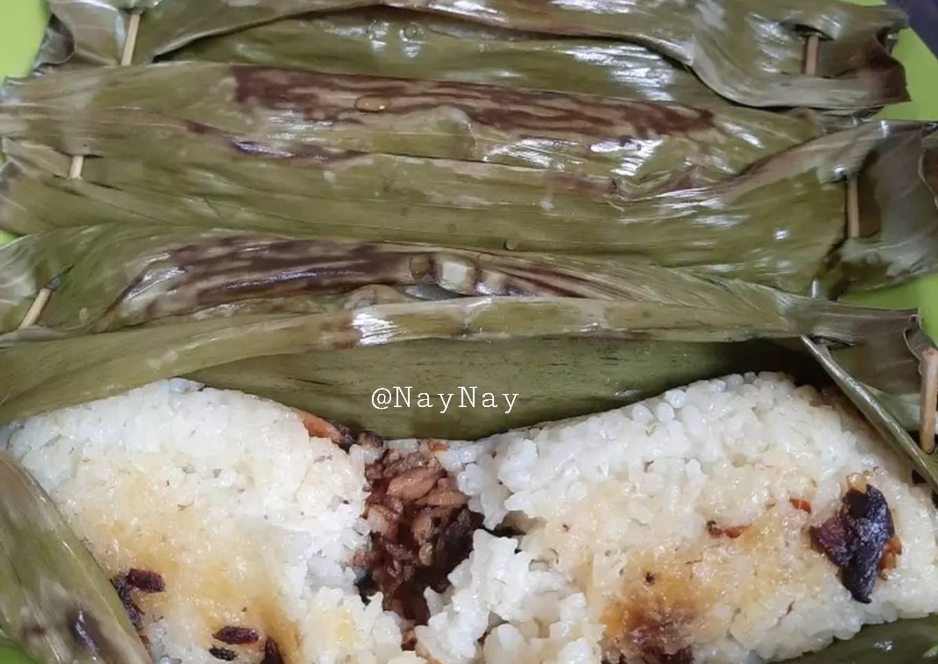 Nasi Bakar Ikan Layang Pedas