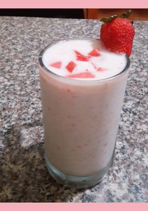 Hình của món Smoothie dâu chuối.