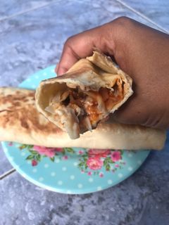 Foto resep Kebab ayam KFC home made panggang di teflon 😘😊#aman untuk anak