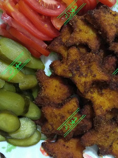 عکسی از دستور ناگت مرغ
