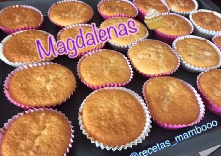 Magdalenas 🧁 con mambo