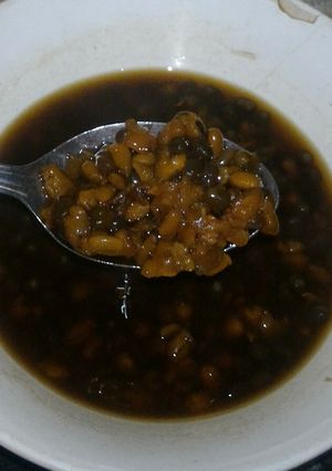 Foto resep Bubur Kacang Presto pisah santan